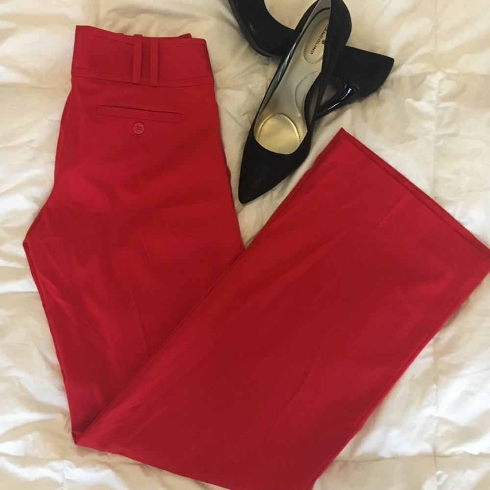 The Limited Bright Red Trouser